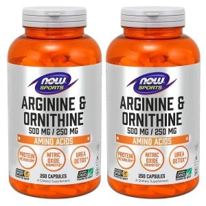 나우푸드 아르기닌 오르니틴 250캡슐 (2개)_이미지