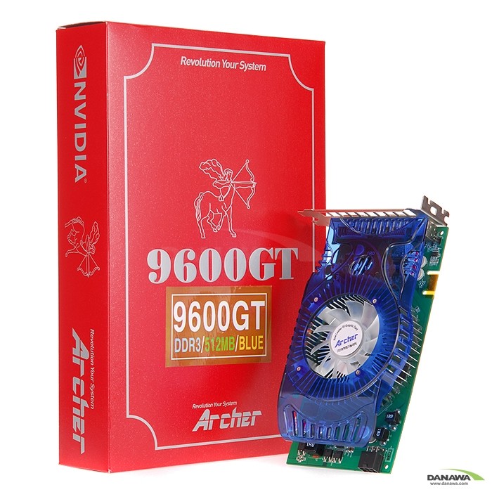 Archer ������ 9600GT BLUE 512MB