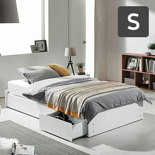 가구야 861 3칸서랍형 침대 S (본넬스프링)_이미지