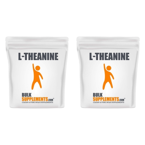 [불명] BulkSupplements 벌크서플리먼트 L-Theanine 엘테아닌 파우더 분말 1.76oz 50g 2팩_이미지