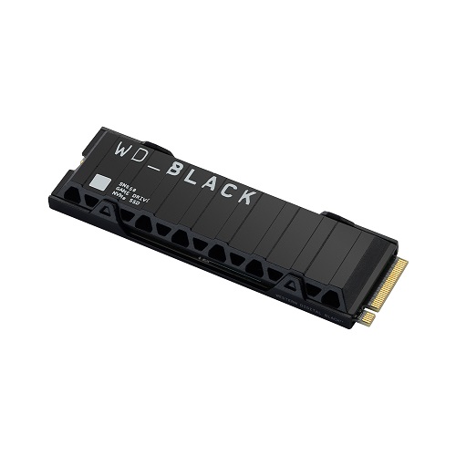 Western Digital WD BLACK SN850 히트싱크 M.2 NVMe for 플레이스테이션5 (500GB)_이미지