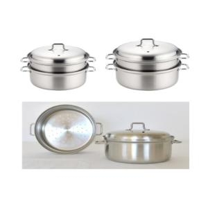 아이자와공방 스테인리스 스티머 2단 찜기 18cm 20cm