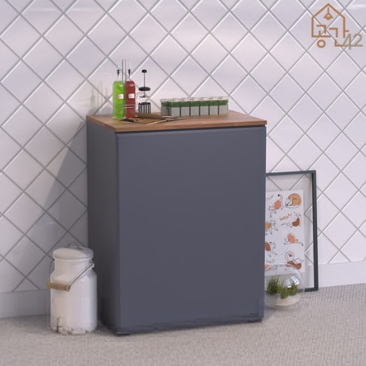 공간사이 아론 소형 접이식 식탁 800 (의자별도)_이미지