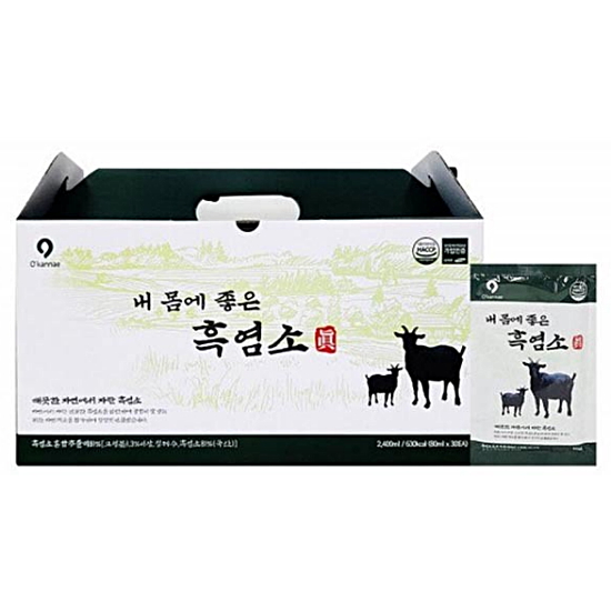 옻가네 내 몸에 좋은 흑염소진 80ml 30포 (3개)_이미지