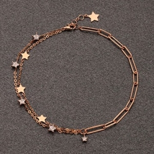 두줄별발찌 14k 4.2g t40408