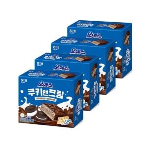 오예스 쿠키앤크림 360g 4개 대용량 과자 학교 학원 선물