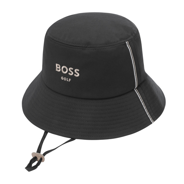 보스골프 BWC 라인 버킷햇 블랙_이미지