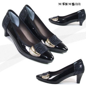 잉글체크링 여성구두 정장 펌프스 통굽 플랫슈즈 신발