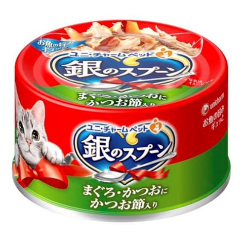 LG유니참 긴노스푼 참치&가다랑어포 캔 70g (15개)