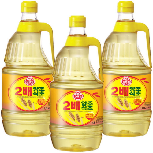 오뚜기 2배 양조식초 1.8L (3개)_이미지