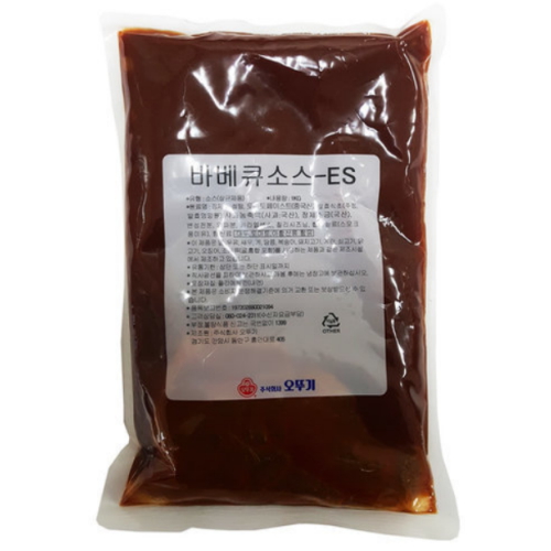  오뚜기 바베큐소스-ES 1kg [10개]