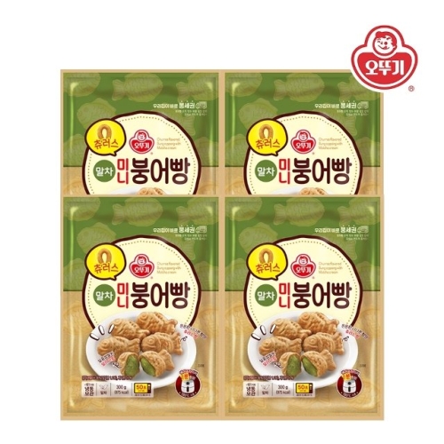 오뚜기 츄러스 미니 붕어빵 말차 300g (4개)_이미지