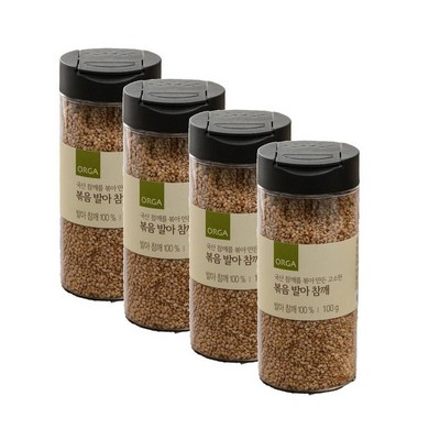올가 볶음 발아 참깨 국내산 (100g,4개)_이미지