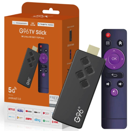 G96 TV 스틱 Q2 + IR 리모컨 (해외구매, 2GB+16GB)_이미지