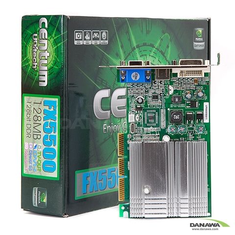 유니텍전자 지포스FX 5500 CENTUM 128MB 128bit_이미지
