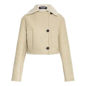 자크뮈스 더블 브레스티드 시어링 재킷 251CO0961664_이미지