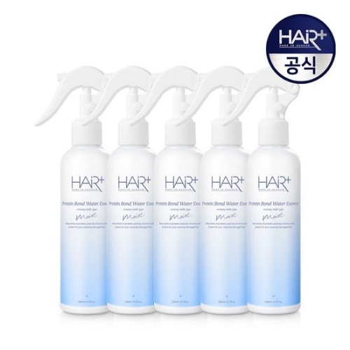 헤어플러스 단백질 본드 모이스트 워터 에센스 헤어 미스트 200ml (5개)_이미지