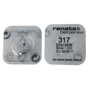 ����Ÿ �ð���͸� 317 SR516SW 1�� SILVER ���͸�