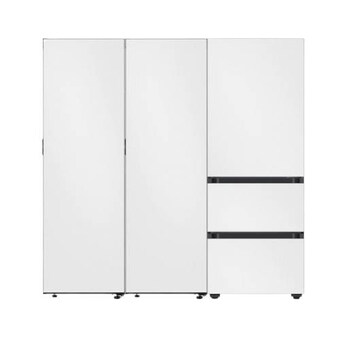 삼성전자 비스포크 키친핏 코타 RR40C7905AP + RZ34C7905AP + RQ33DB74D2AP (화이트)
