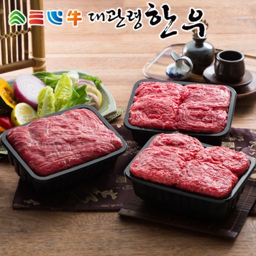 평창영월정선축협 대관령 한우 선물세트 골드플러스 1호 1.8kg [1개]