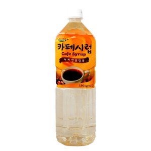 칸타타 카페시럽 1.5L 커피원두 설탕 메이플 카페재료