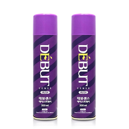 드봉 데뷰 센스 머스크 헤어스프레이 300ml (2개)_이미지