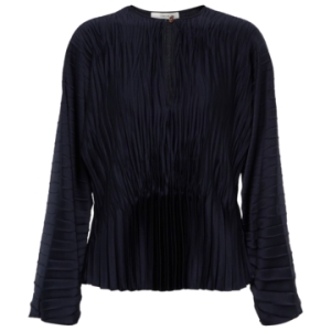샤틴 NB04 빈스 여성 블라우스 Pleated blouse P00634517_이미지