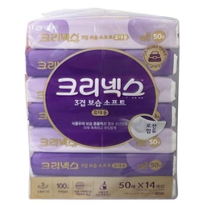 크리넥스 3겹 보습 소프트 휴대용 50매이미지입니다. 누르면 해당 게시물로 새창이동합니다.