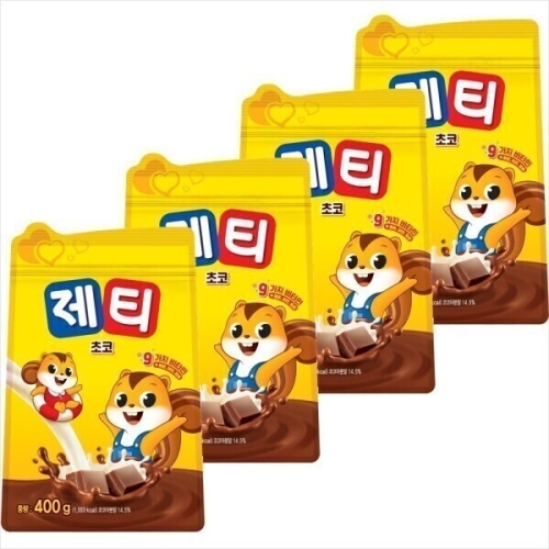 동서식품 제티 초코렛 리필 400g (4개)