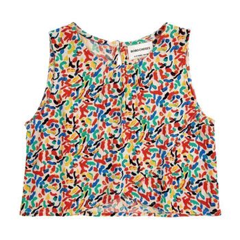 보보쇼즈 키즈 콘페티 멀티 슬리브리스 탑 114625603