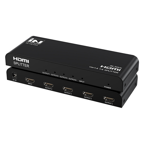 인네트워크 IN-HD14A 1:4 HDMI 분배기_이미지