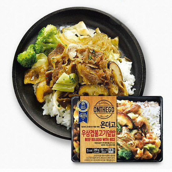 아워홈 온더고 우삼겹불고기덮밥 290g (5팩)_이미지