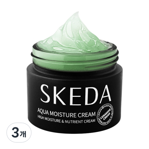 스케다 아쿠아 모이스처 크림 50ml (3개)_이미지