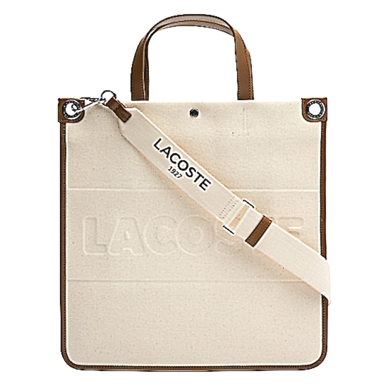 동일드방레 라코스테 해리티지 캔버스 크로스 토트백 NF3883T52G K02