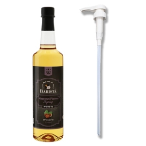 그리심 덕후네 헤이즐넛향 커피시럽 750ml 1병 + 시럽펌프 1개