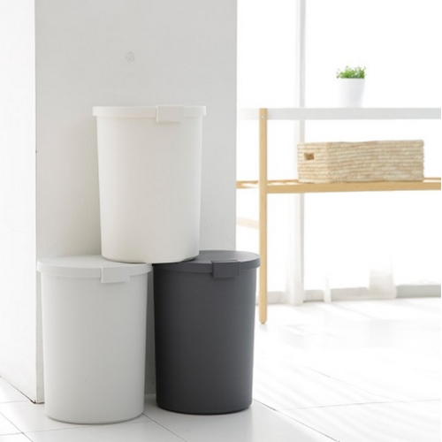 엔플라스틱 스마트락 밀폐 휴지통 20L