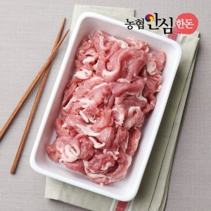 국내산 한돈 목살 제육불고기용 500g