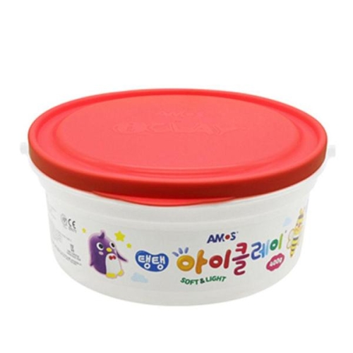아모스 JMds 탱탱 아이클레이 대용량 버킷 400g 빨강 WFKE0FO