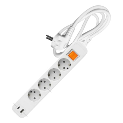 �̳뽺 4�� 16A ���ν���ġ CŸ�� USB ��Ƽ��