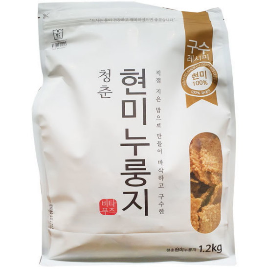 제이식품 청춘 현미누룽지 1.2kg이미지입니다. 누르면 해당 게시물로 새창이동합니다.