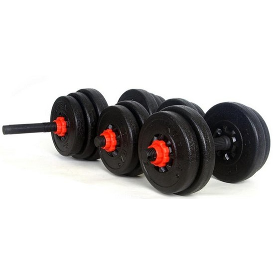 태림스포츠 톱니 바벨 조립 아령 세트 (30kg)_이미지