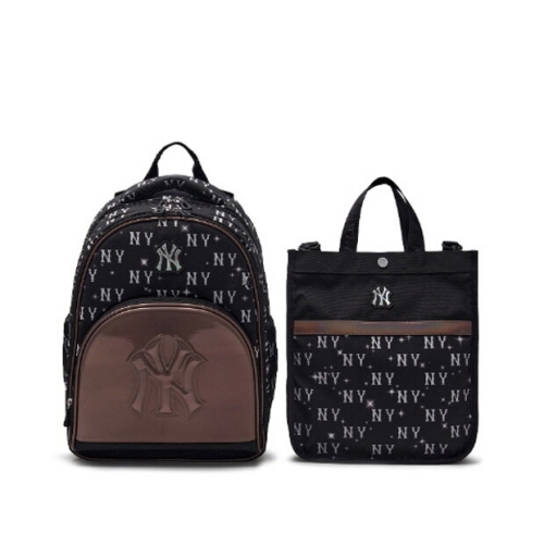 M 백팩 GQC 7LBKM025N-50BKS 갤럭시 모노그램 책가방 세트 뉴욕양키스