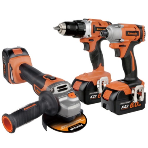 아임삭 BL22GMT 충전 콤보세트 (6.0Ah, 배터리 3개)