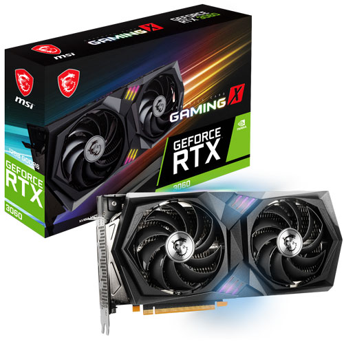 MSI 지포스 RTX 3060 게이밍 X D6 12GB 트윈프로져8_이미지