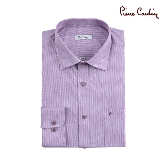 피에르가르뎅 스트라이프 일반핏긴팔셔츠 PJDS1909