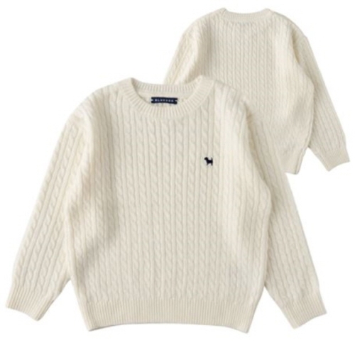 CR 케이블니트풀오버 25A75-300-01