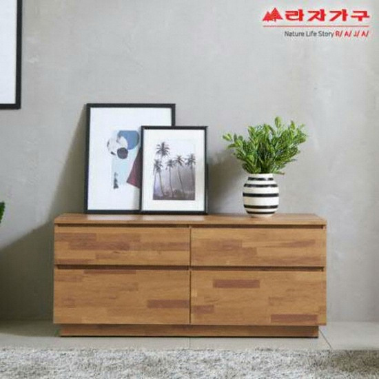 라자가구 fa007 위드 레토 2단 서랍장 1200_이미지