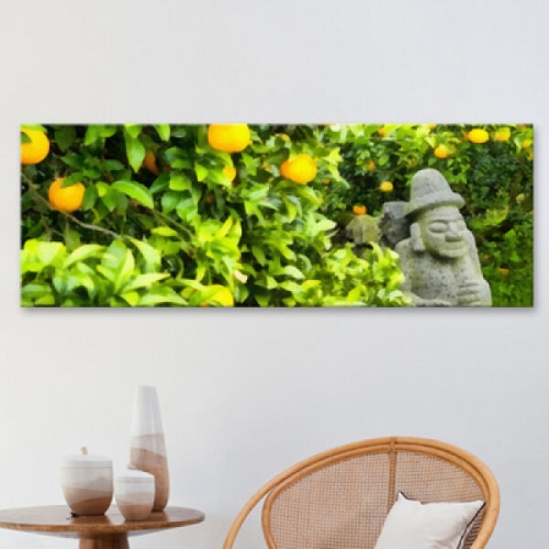 아트박스 꾸밈 ct788-감귤밭의돌하르방_대형노프레임