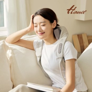 한일전기 무선 온열 목 어깨 마사지기 HNM-210PB