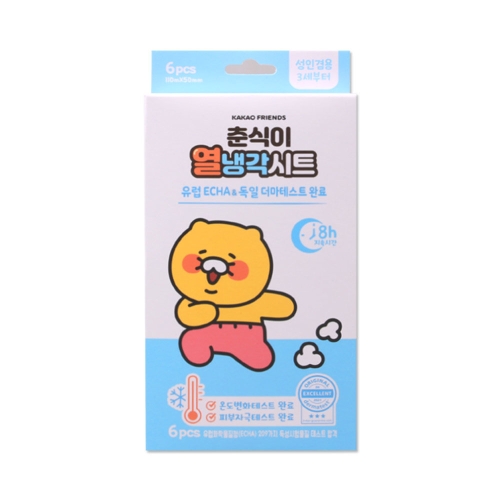 메이클린 춘식이 열냉각시트 (6매)_이미지